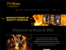 Tablet Screenshot of braaibbq.co.za